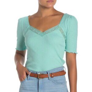 Free People "Margaux" sweetheart neck Top